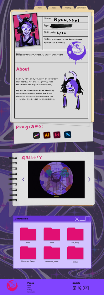 Home Page Website